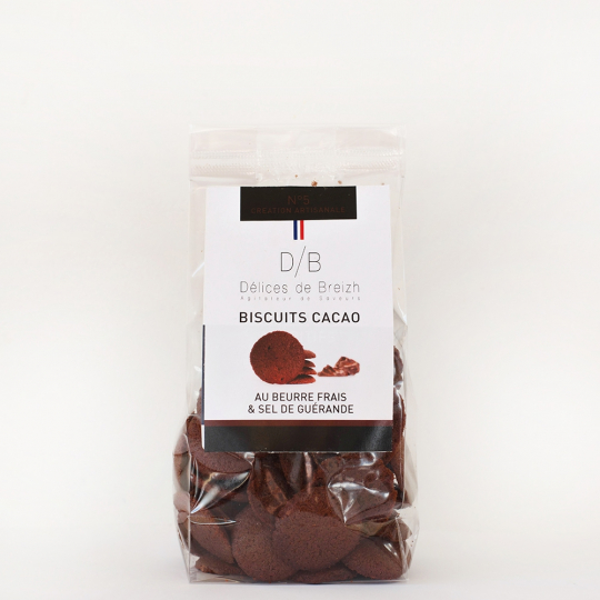 Biscuits Cacao - Délices de Breizh